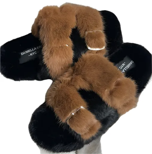 2-TONE FUR SLIDES