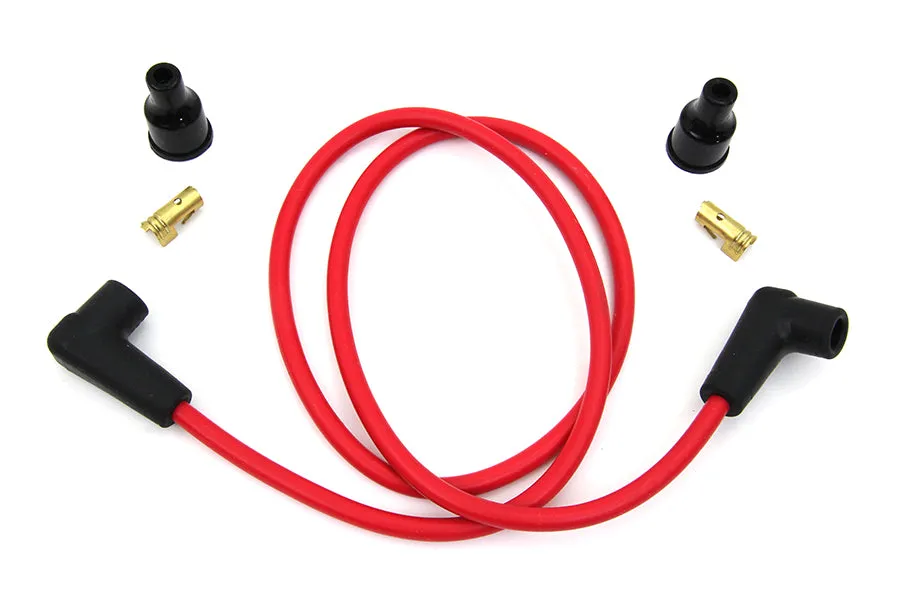 32-1123 - Red Copper Core 7mm Spark Plug Wire Kit