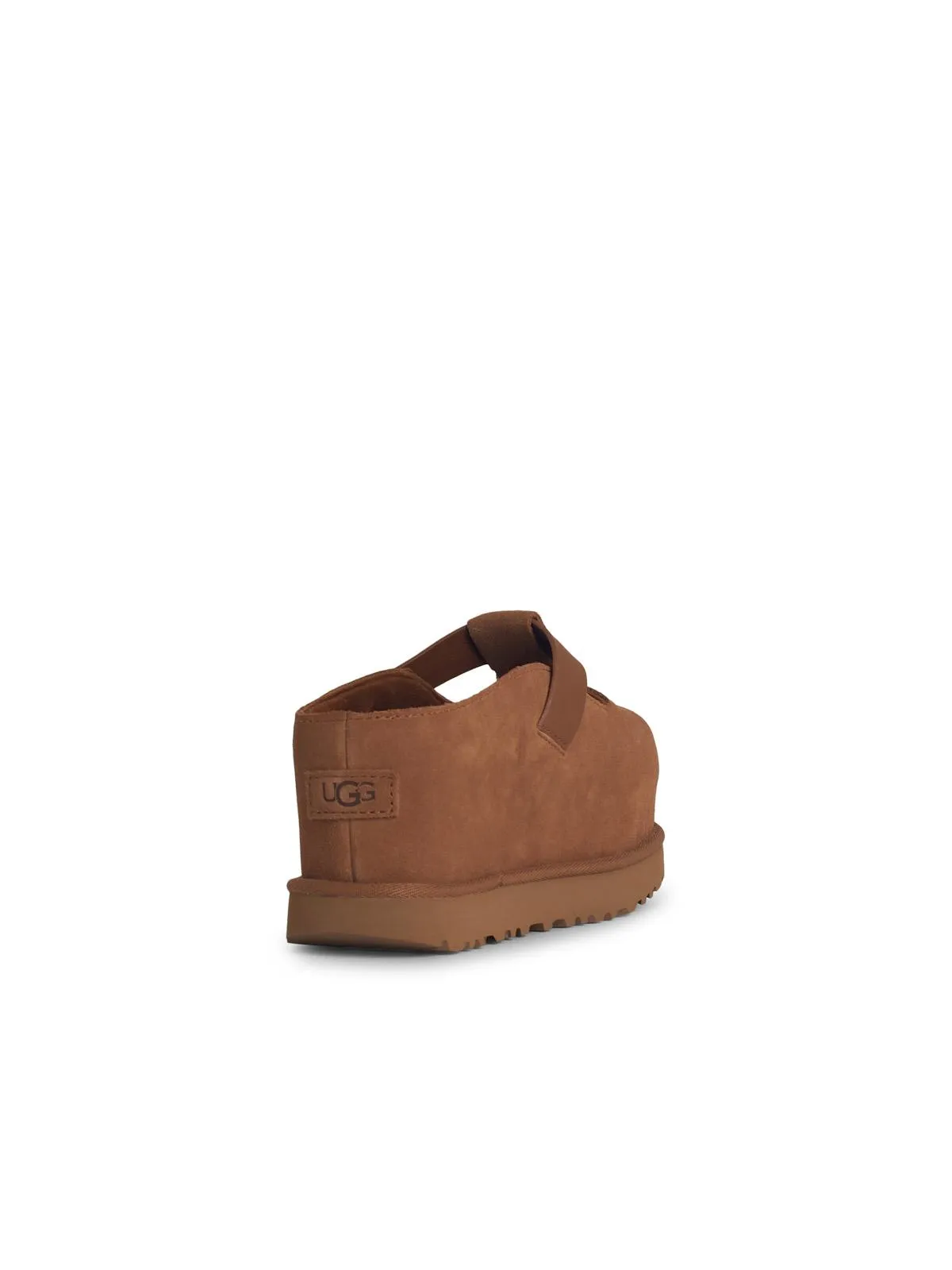 806 'Goldenstar' Brown Suede Slippers