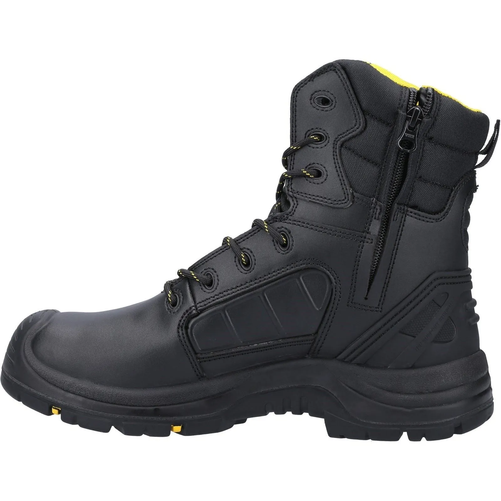Amblers Men Boots - AS350C Berwyn Hi-Leg Metatarsal Safety Boot in Black, 4-14