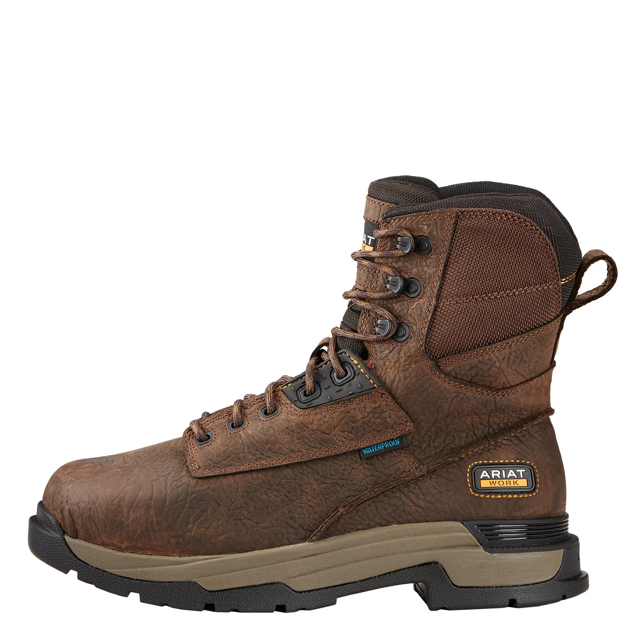 Ariat Men's MasterGrip 8" H20 MetGuard CT Work Boots 10017433