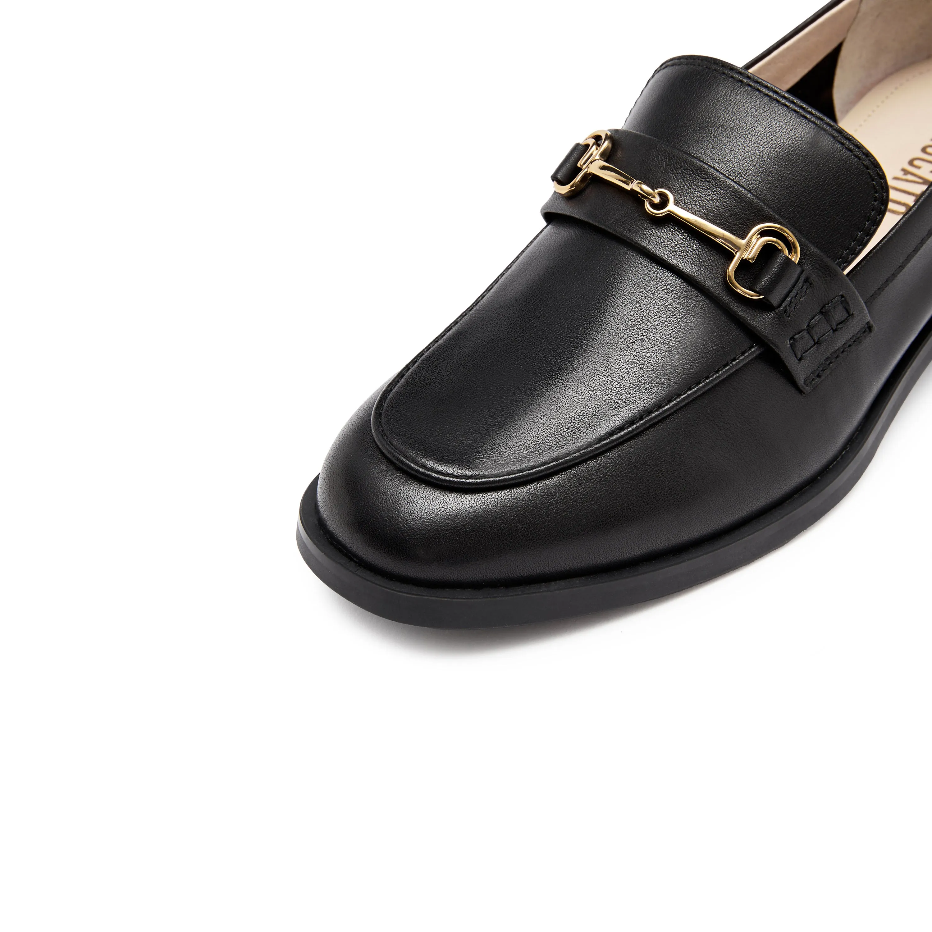 Black Classic Horsebit Loafers