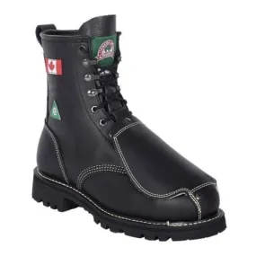 Canada West Men's Work Boots Welder's 8" FR CSA Steel Toe with Metguard