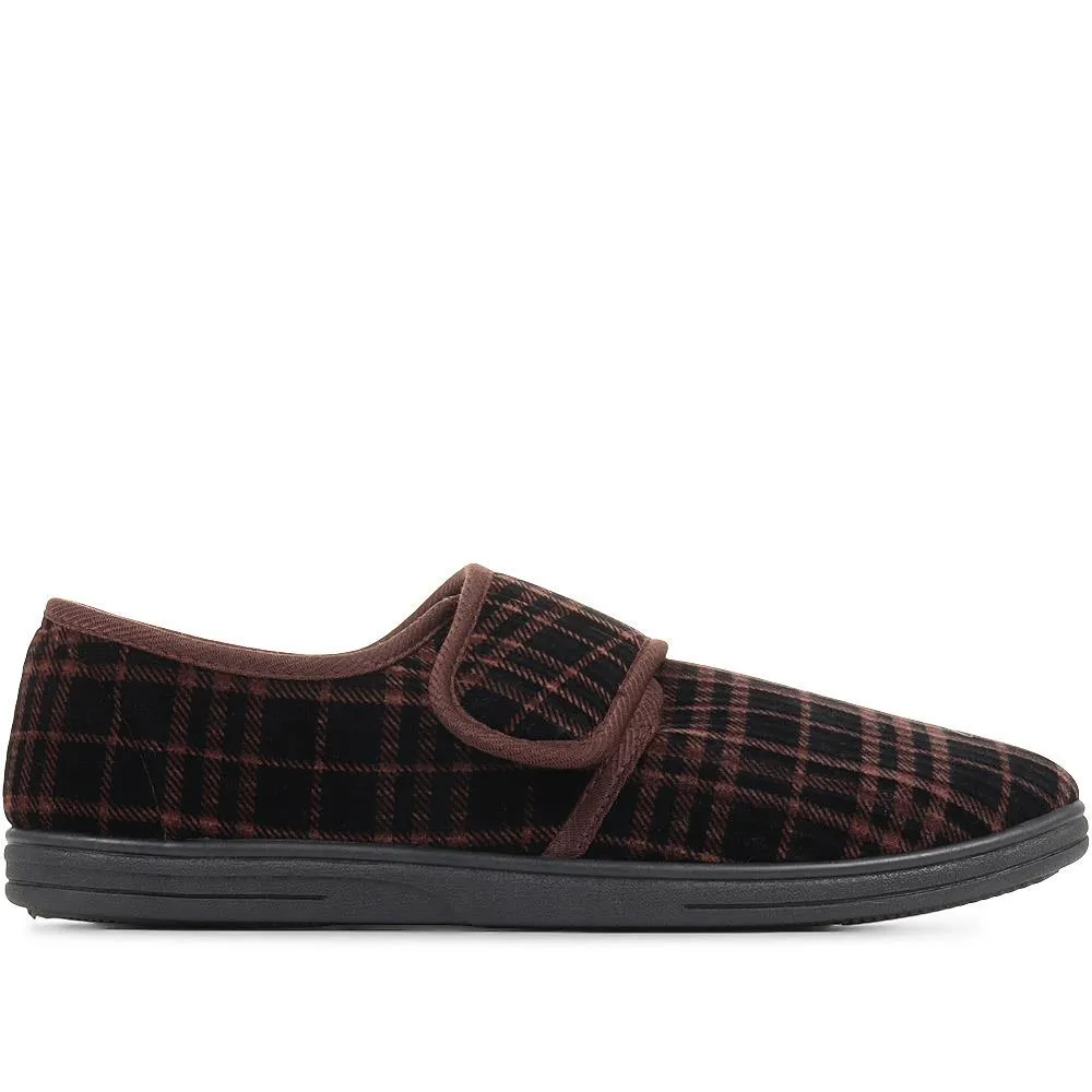 Cosy Tartan Slippers - QINGD36003 / 322 320