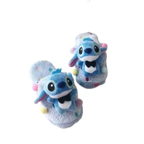Cozy Critter Plush Slippers