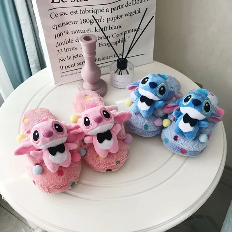 Cozy Critter Plush Slippers