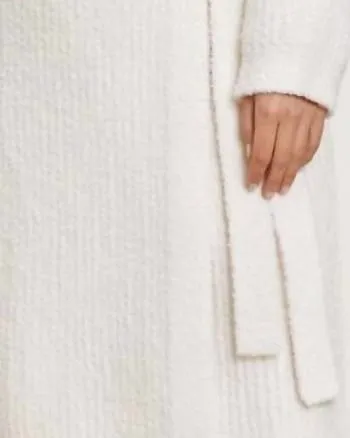 Cozychic Side Tie Robe in Cream | Cream