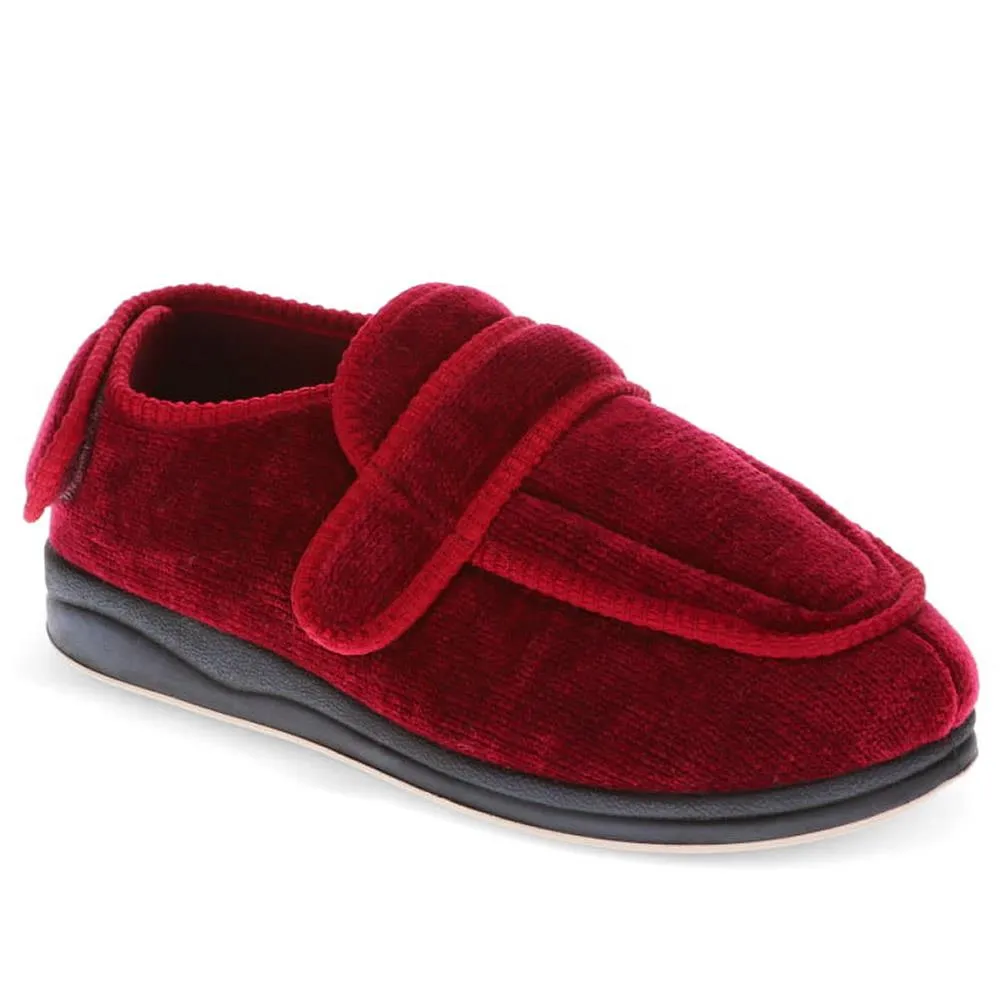 Extra Wide Fit Adjustable Slippers - MERYL / 324 146