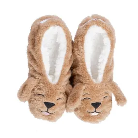 Faceplant Dreams Dog Tired Footsies Slippers