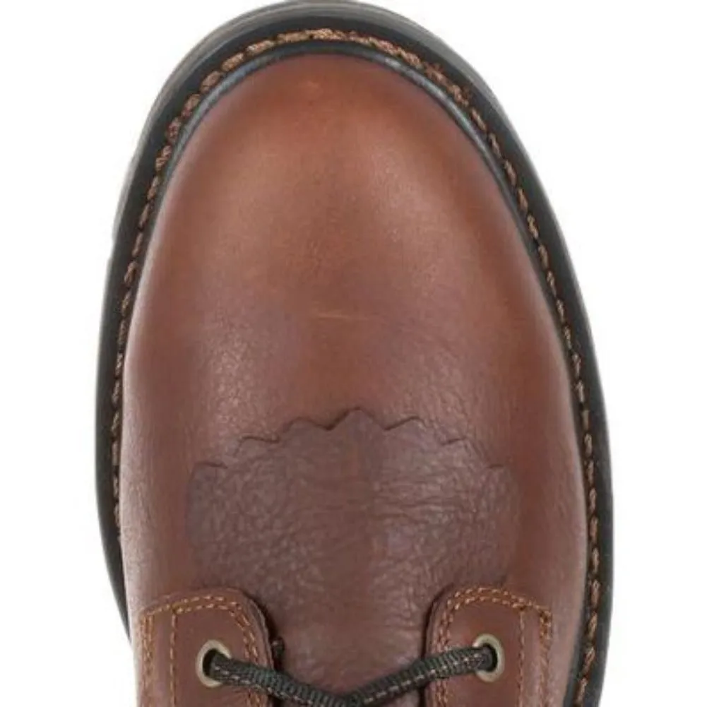 Georgia Boot Carbo-tec Lt Men's Waterproof Lacer Work Boots Gb00309 In Brown