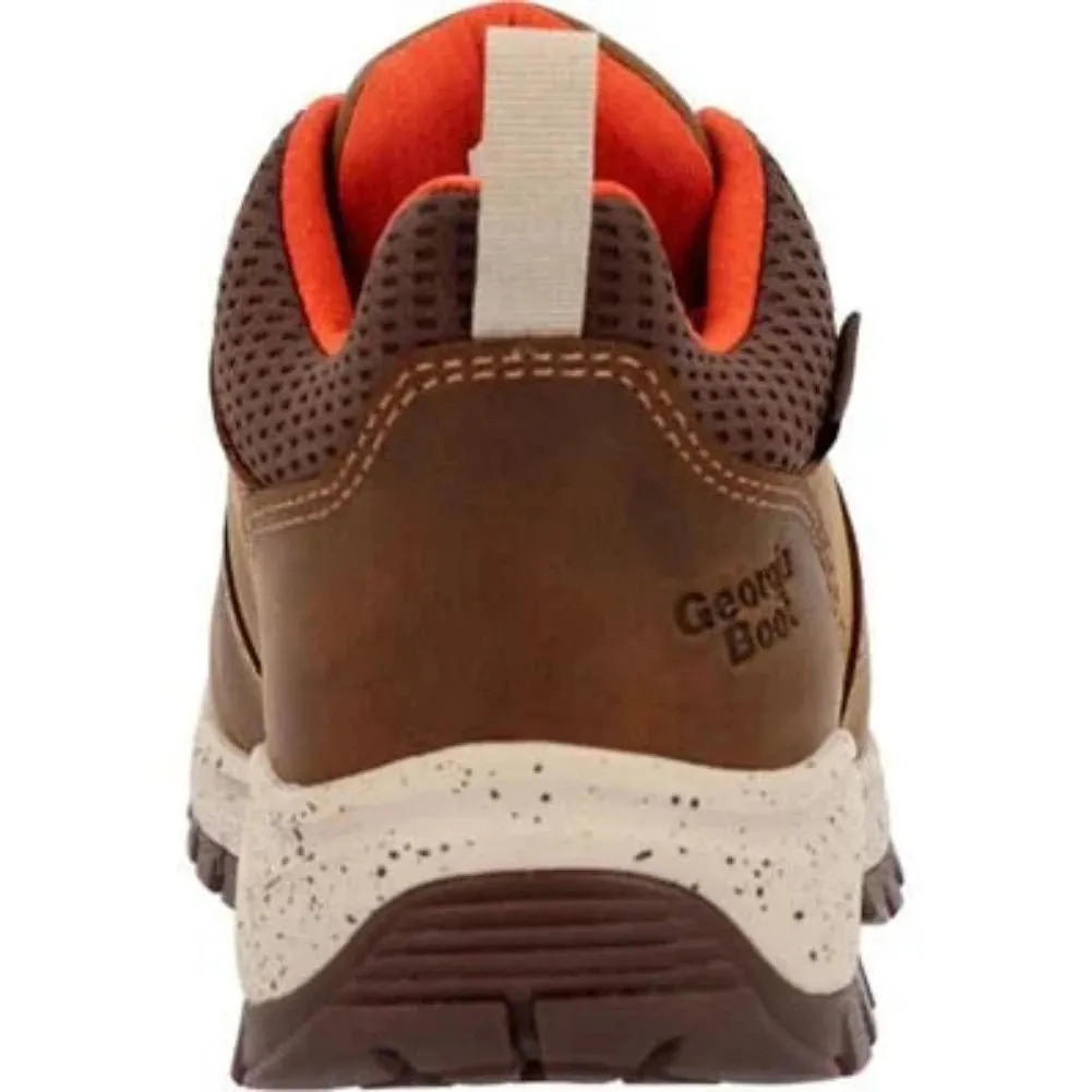 Georgia Boot Eagle Trail Women's Waterproof Oxford Hiker Boots Gb00602 In Brown