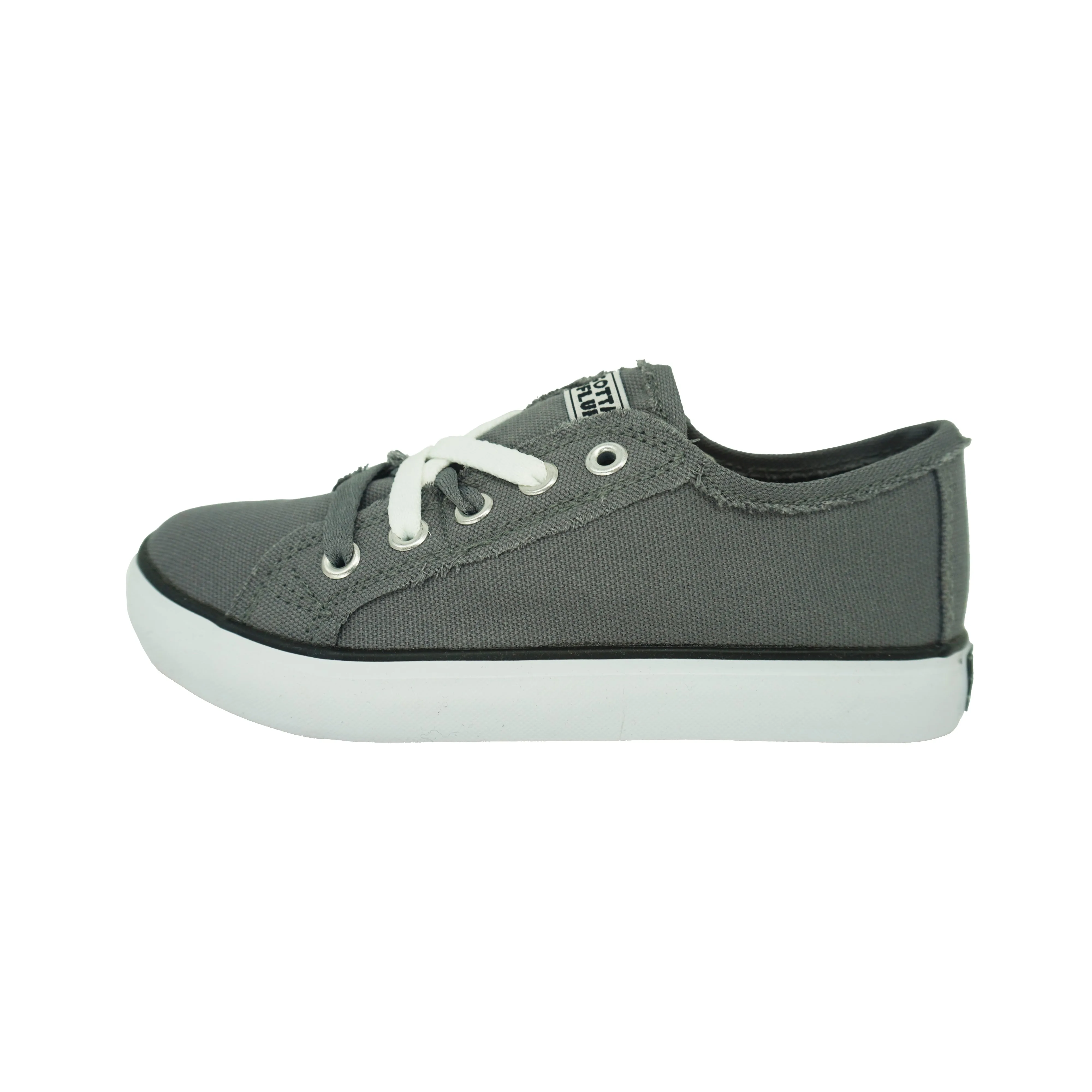 Gotta Flurt Big Girl's Classic II Casual Sneakers Gray Size 1