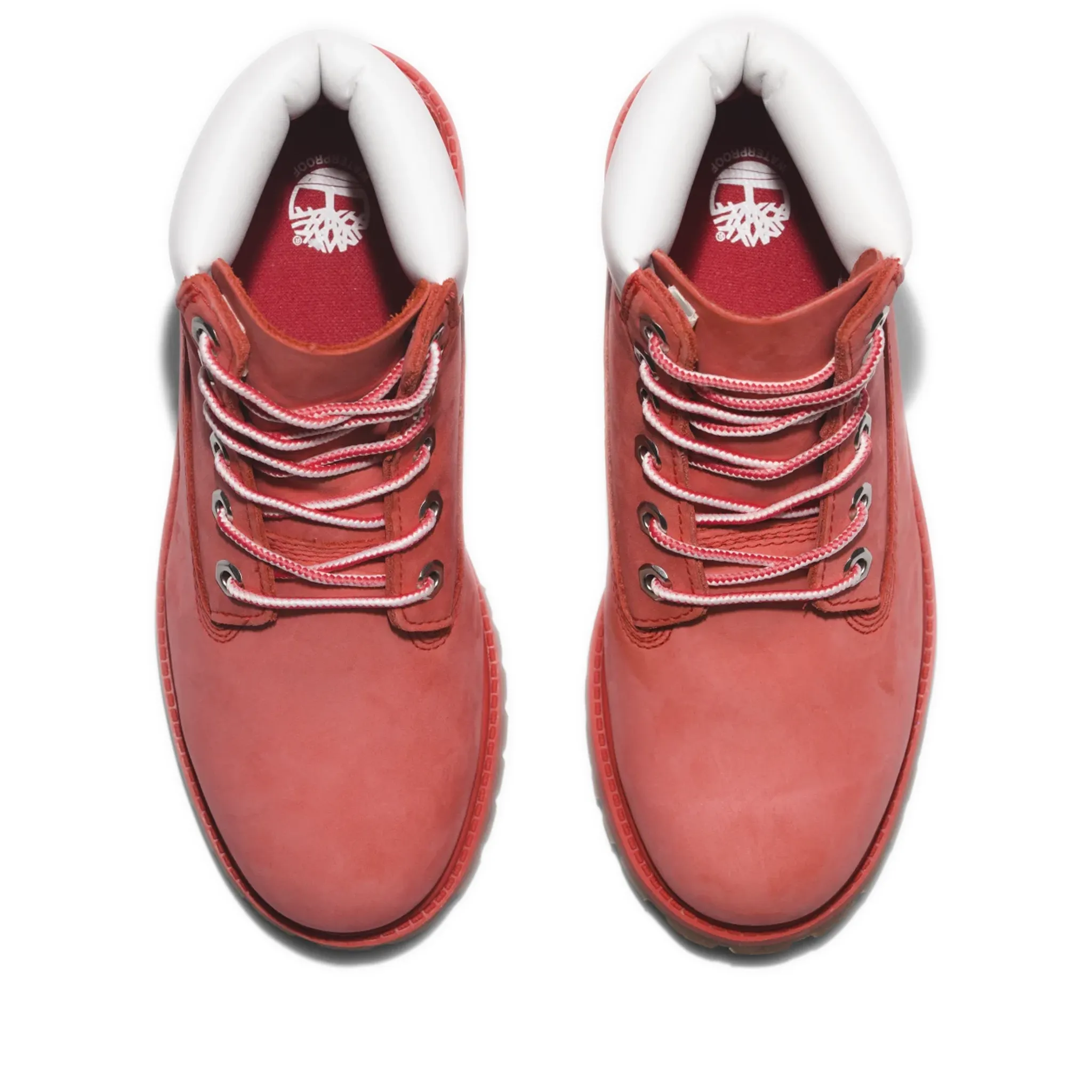 Grade School Timberland Premium 6-Inch Waterproof Boot - Medium Pink