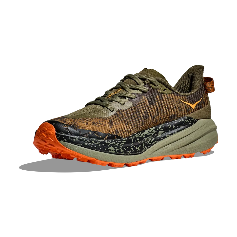 HOKA Men's Speedgoat 6 Antique Olive/Squash