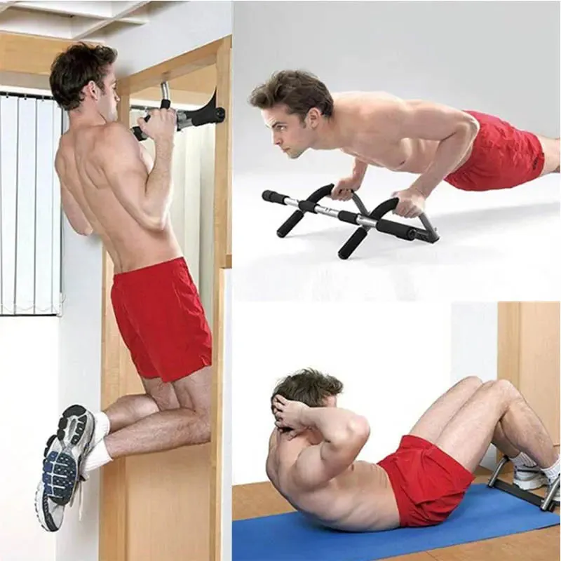 home workout equipments Adjustable Chin up Bar Exercise Home Workout Gym Training Door Frame Horizontal Pull up Bar Sport Fitness Equipments