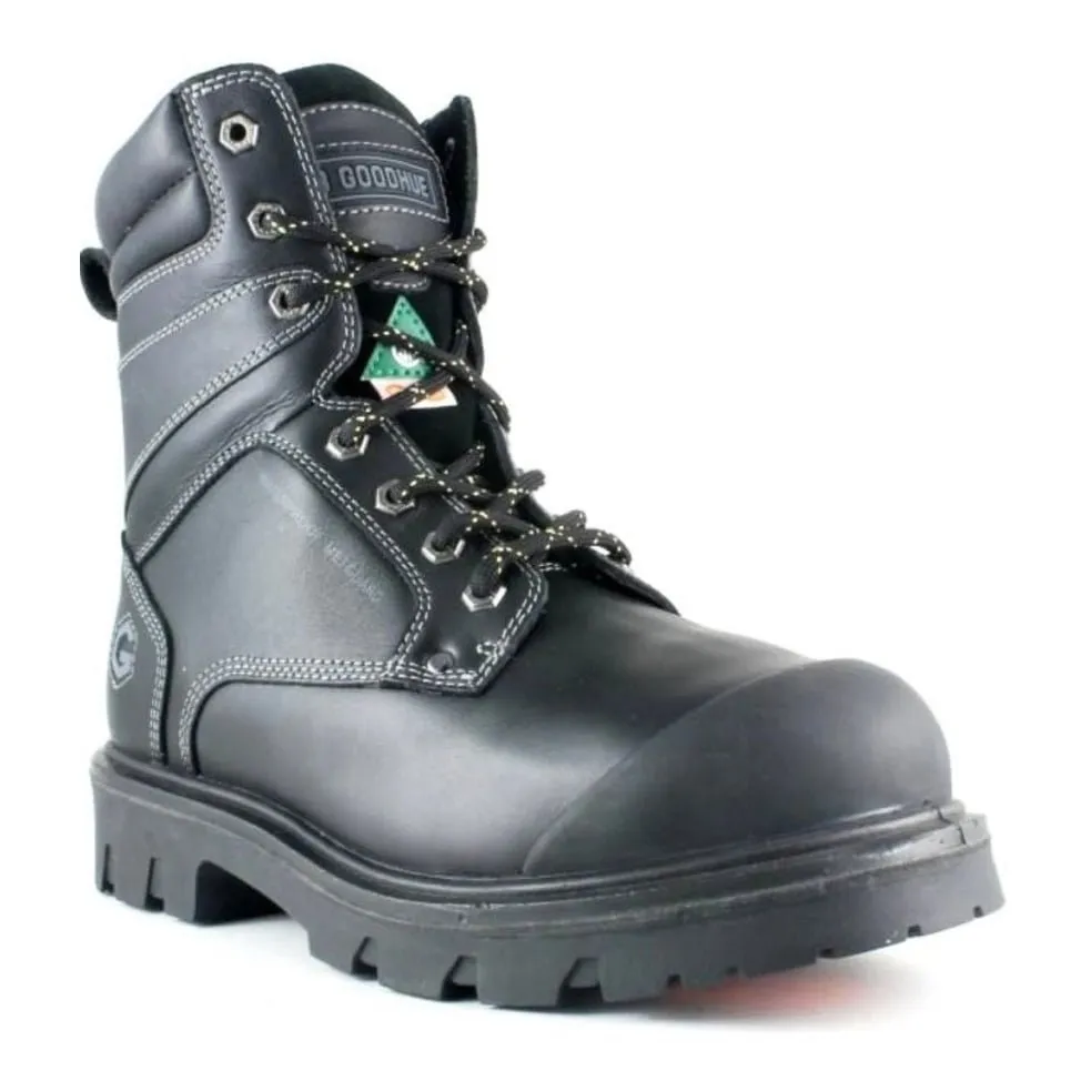 JB Goodhue Men’s Work Boot 8" Boomerang Metguard Insulated Waterproof
