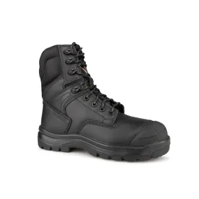 Kingtreads Women's Revolve 030808 Work Boot with Side Zip -Black