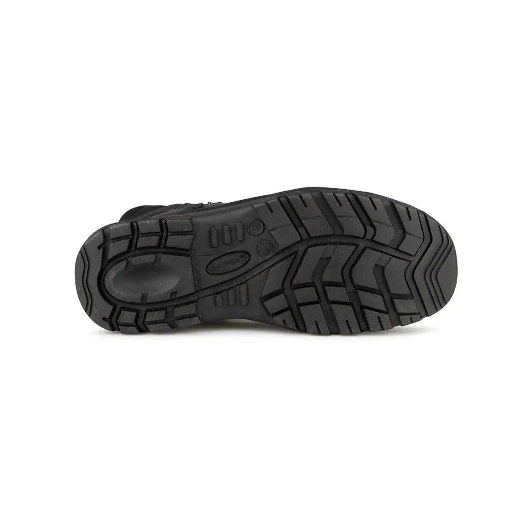 Kingtreads Women's Revolve 030808 Work Boot with Side Zip -Black