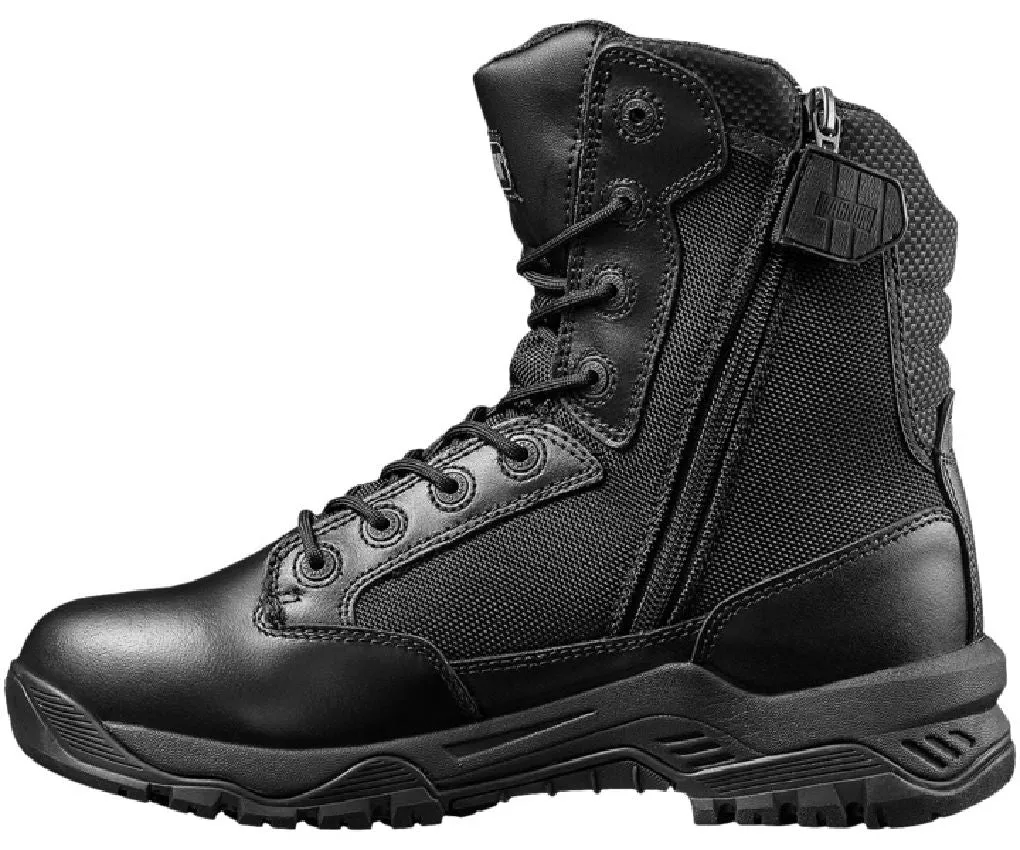 Magnum Strike Force 8.0 SZ Lace Up Zip Sided Boots (Black) MSF800