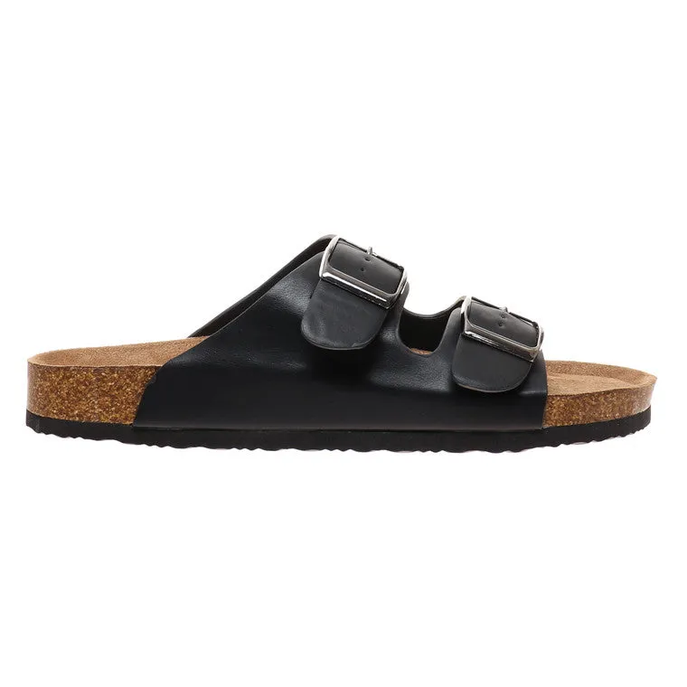 Men's Double Buckle Slide Sandal Bona-2