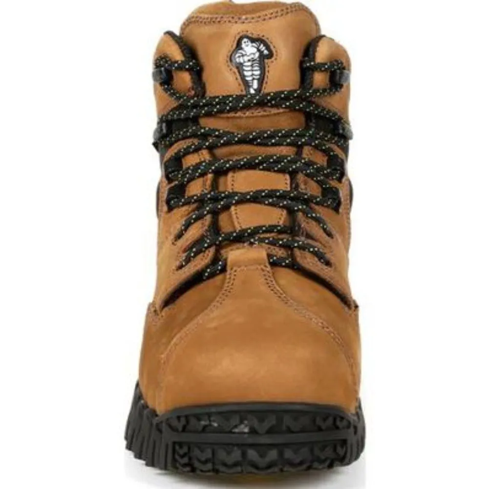 Michelin Industrial Men's Guard Work Boots Xpx763 In Brown