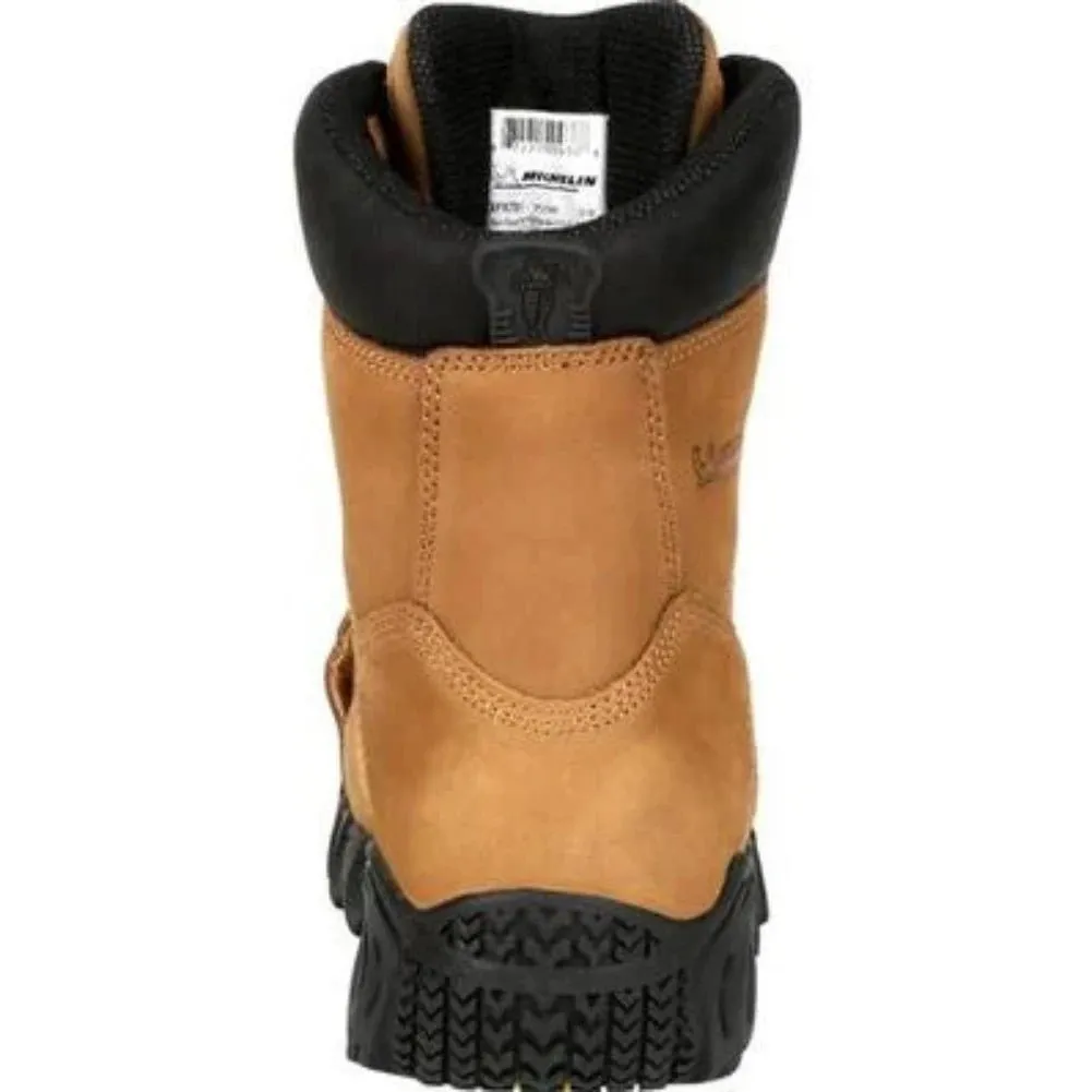 Michelin Industrial Men's Sledge Toe Metatarsal Work Boots Xpx781 In Brown
