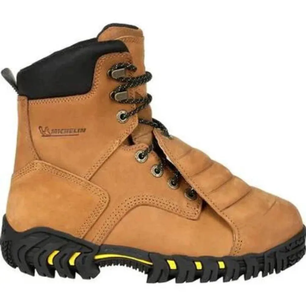 Michelin Industrial Men's Sledge Toe Metatarsal Work Boots Xpx781 In Brown