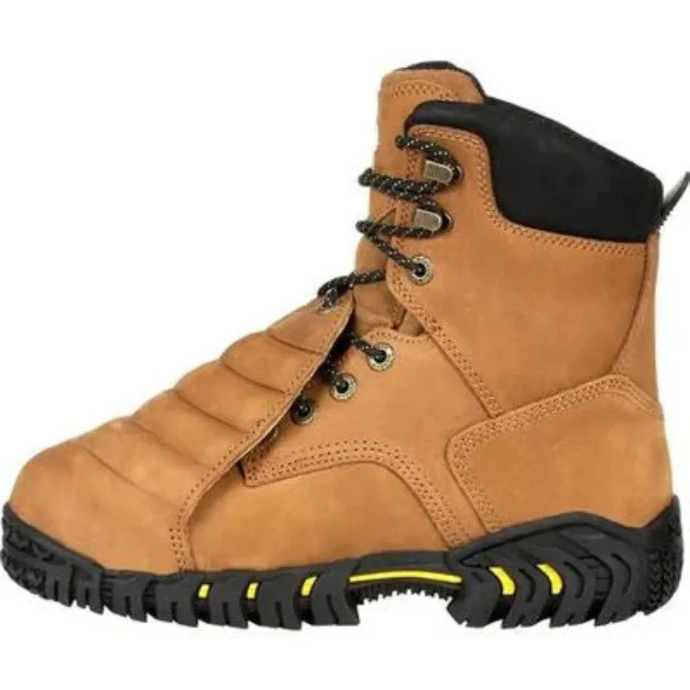 Michelin Industrial Men's Sledge Toe Metatarsal Work Boots Xpx781 In Brown