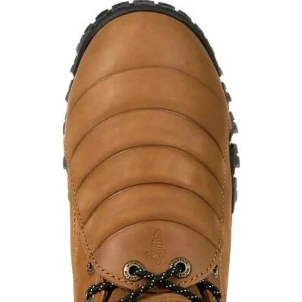 Michelin Industrial Men's Sledge Toe Metatarsal Work Boots Xpx781 In Brown