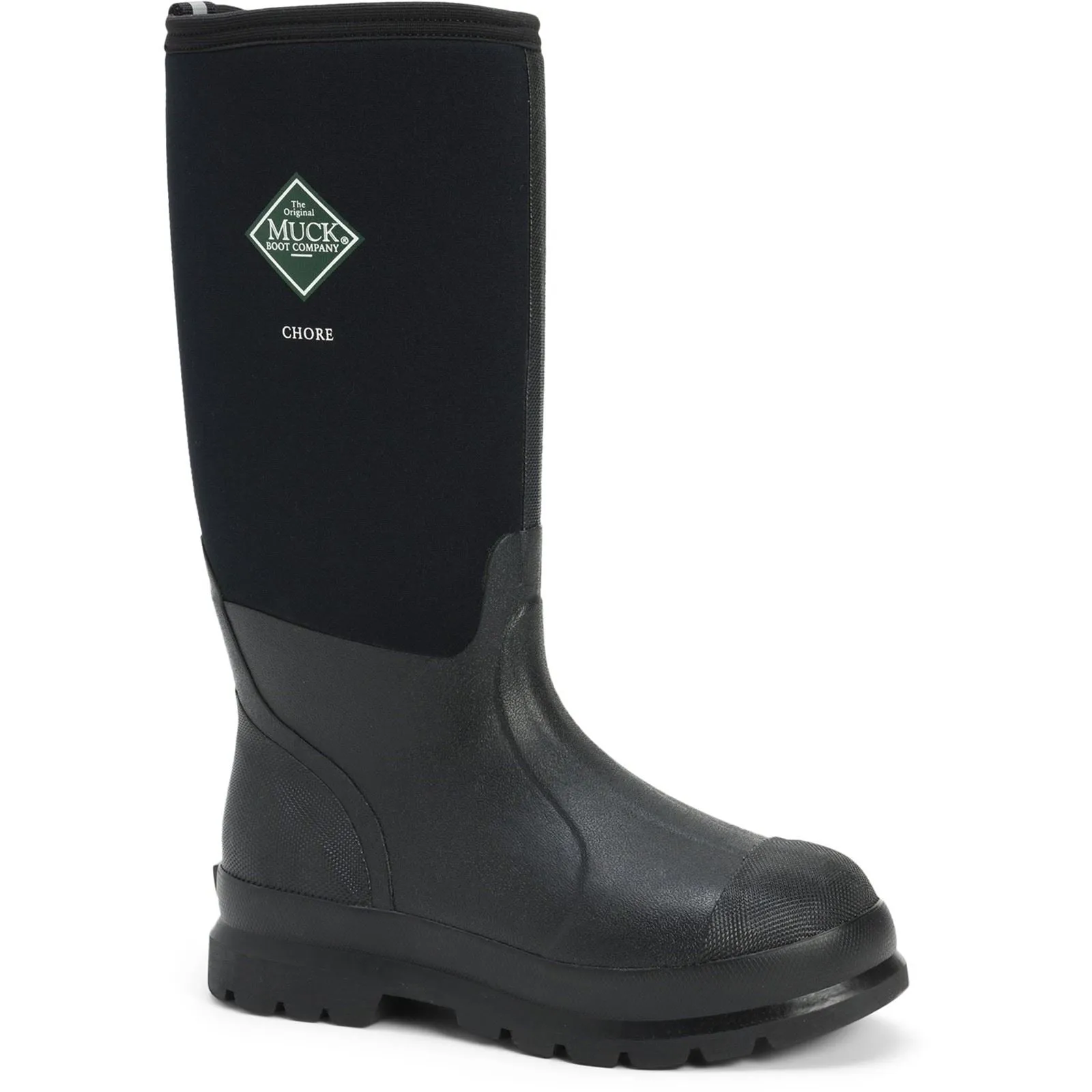 Muck Boots Chore Classic Hi Black Neoprene Unisex Textile/Weather Wellingtons