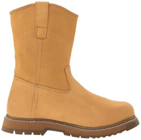 Muck Wellie BROWN Classic Soft Toe Men's Leather Work Boots, Wide Width (11)