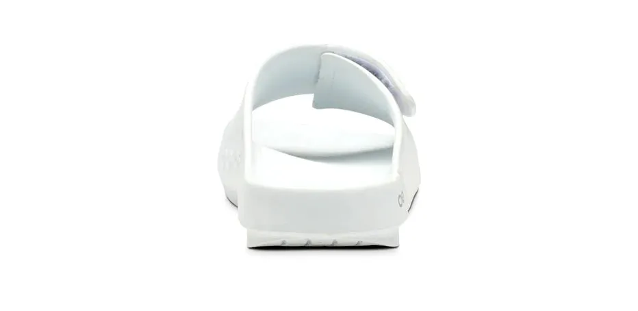 OOahh Flex Sport Adjustable Slide in White CLOSEOUTS