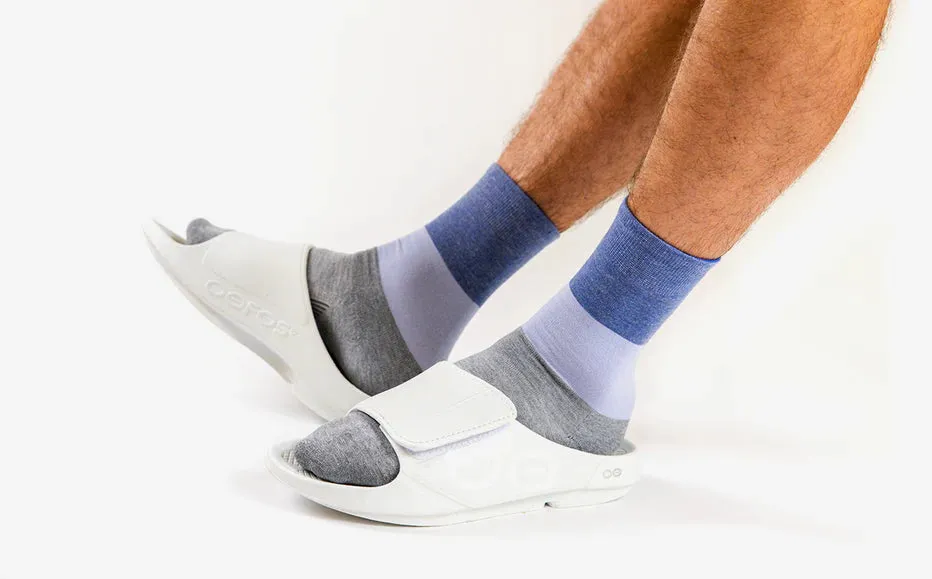 OOahh Flex Sport Adjustable Slide in White CLOSEOUTS