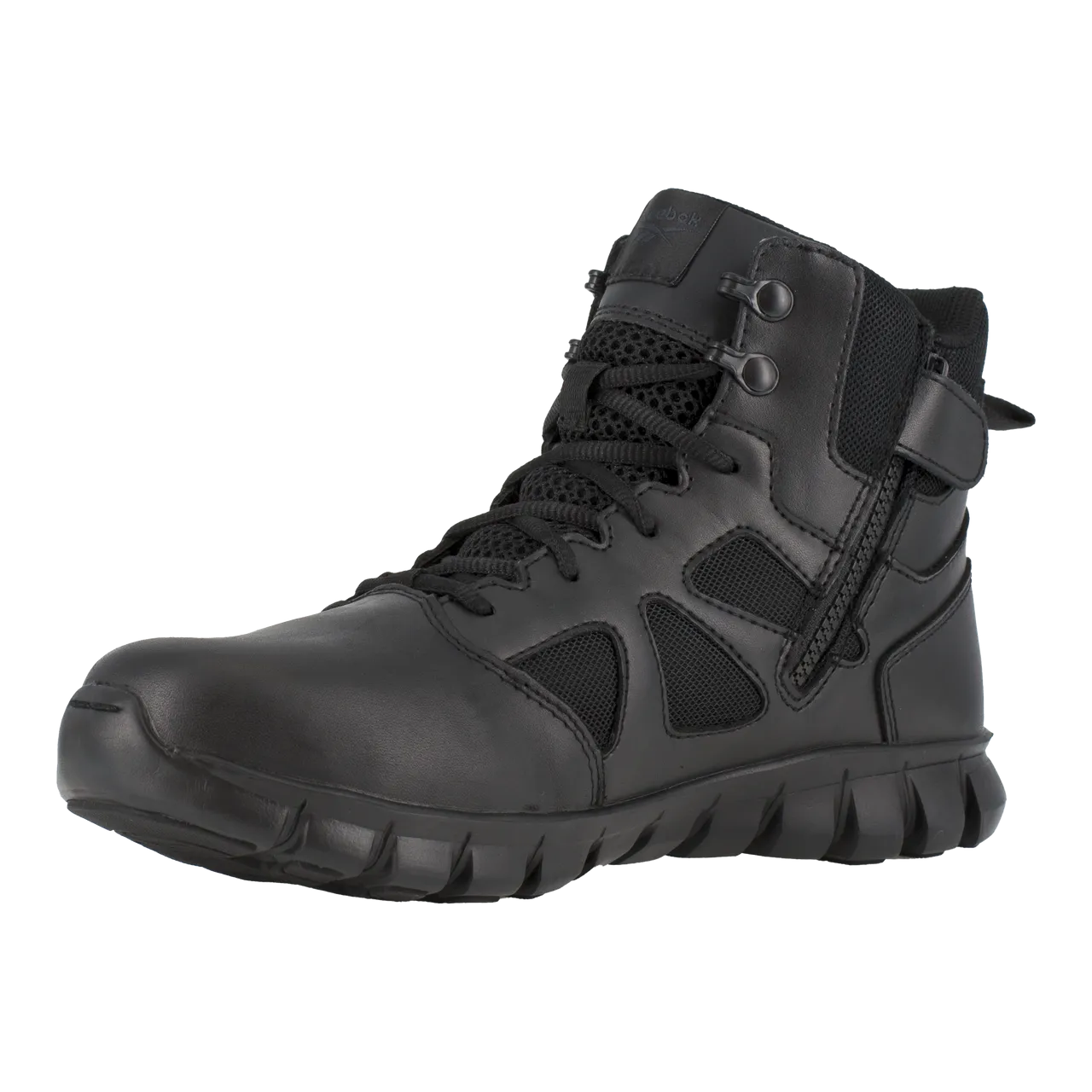 Reebok Tactical Mens 6 Inch Sublite Cushion Tactical Boots Black RB8605