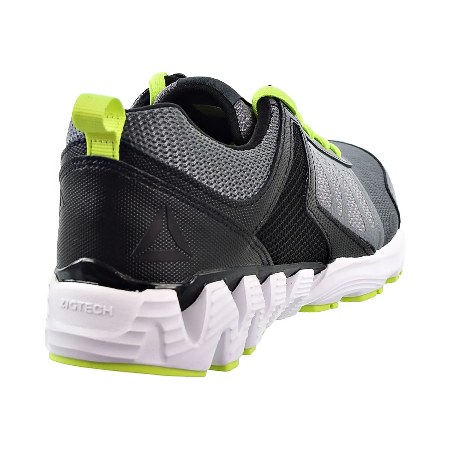 Reebok Zig Kick 2018 Big Kids Shoes Alloy/Black/Neon Lime