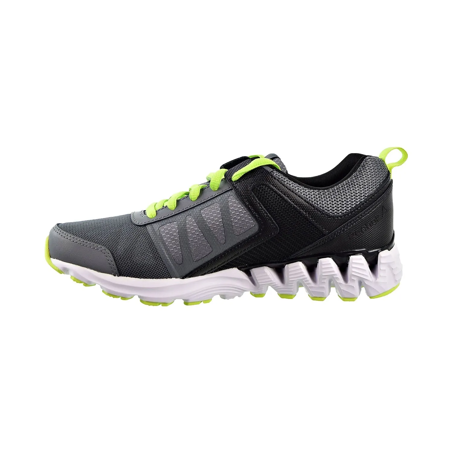 Reebok Zig Kick 2018 Big Kids Shoes Alloy/Black/Neon Lime
