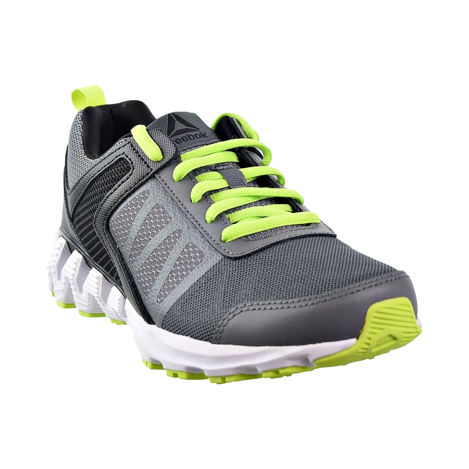 Reebok Zig Kick 2018 Big Kids Shoes Alloy/Black/Neon Lime