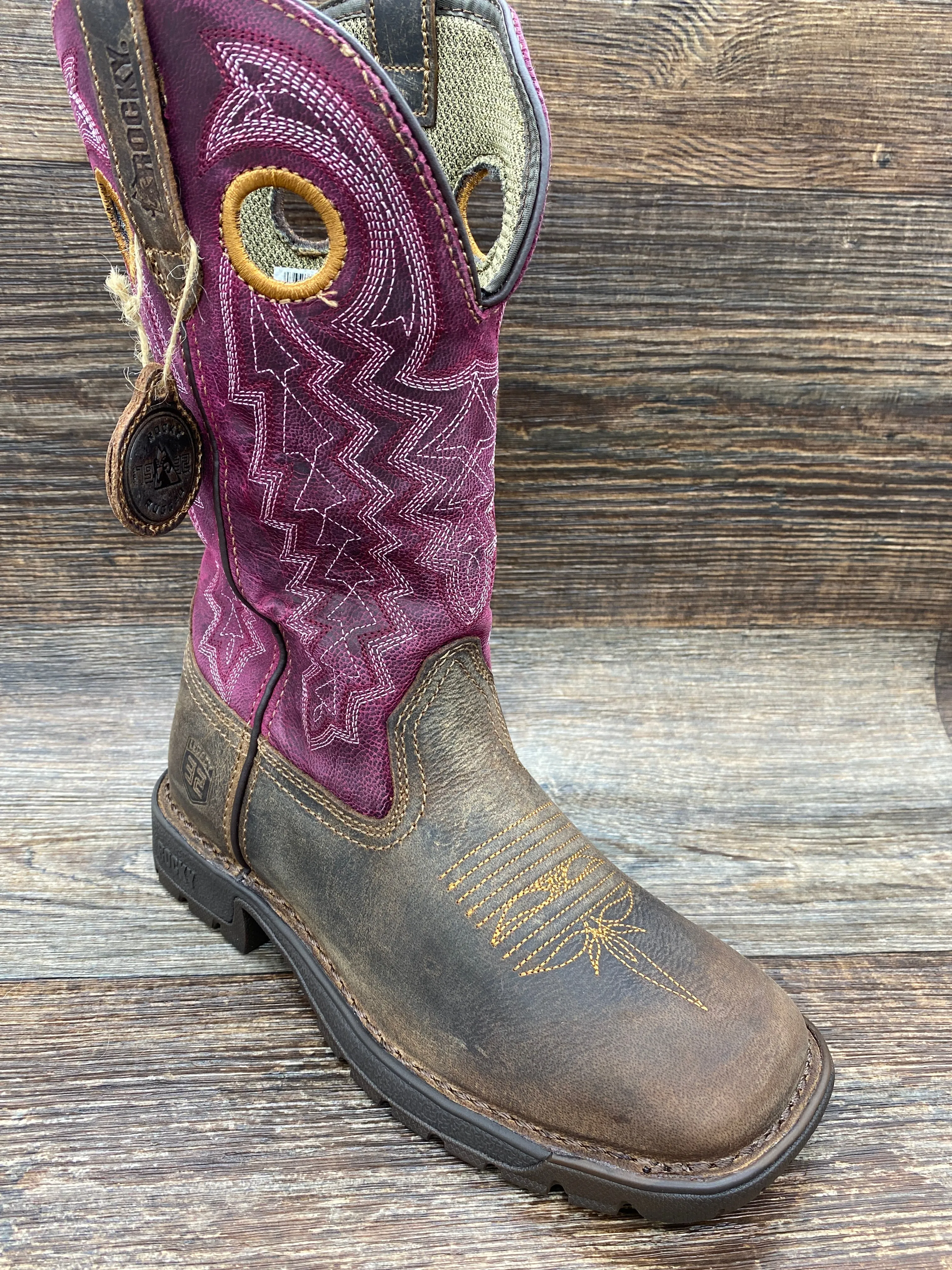rkw0357 Women's Legacy 32 Square Toe Work Boot by Rocky