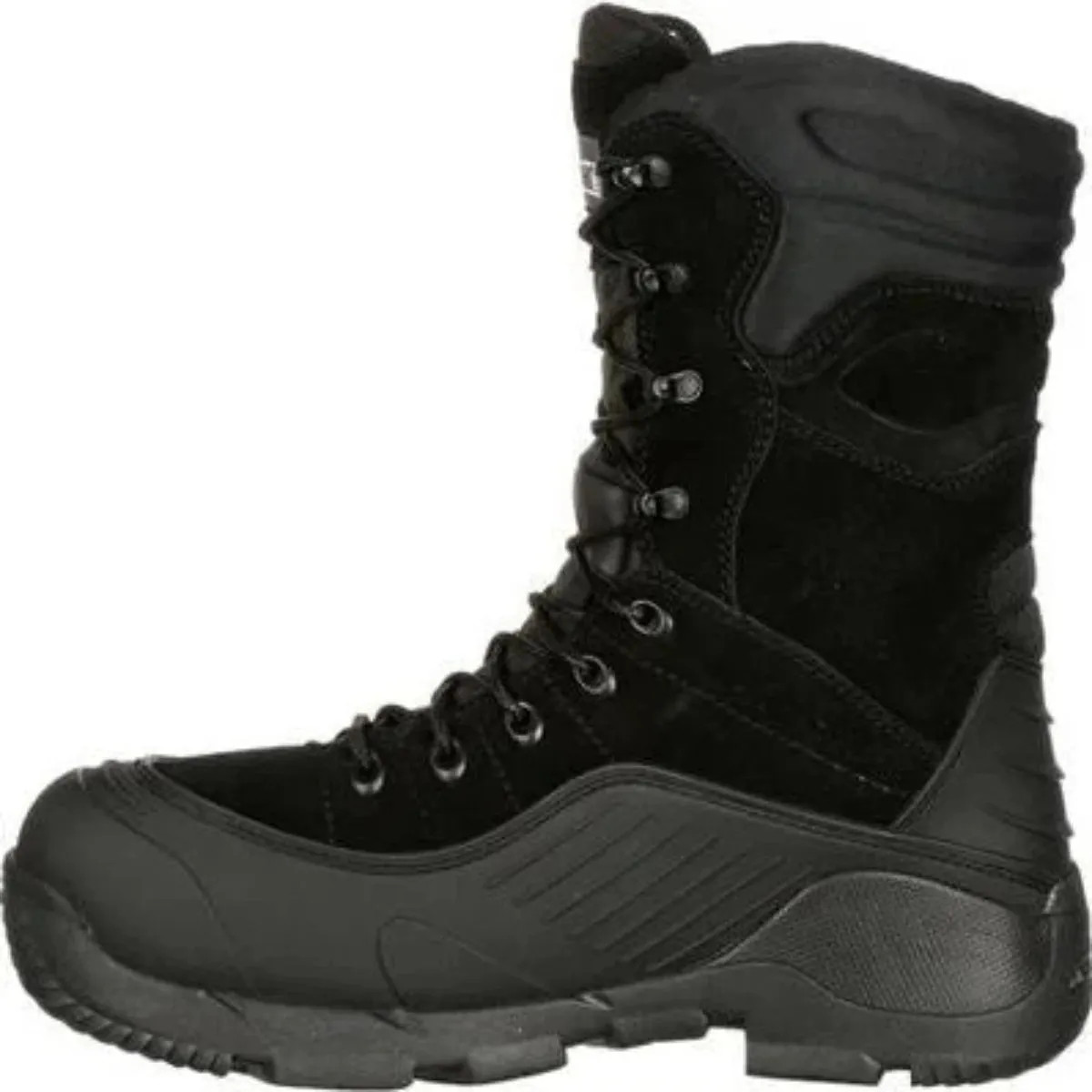 Rocky Blizzard Stalker Men's Waterproof 1200g Insulated Boots Fq0005455 In Black