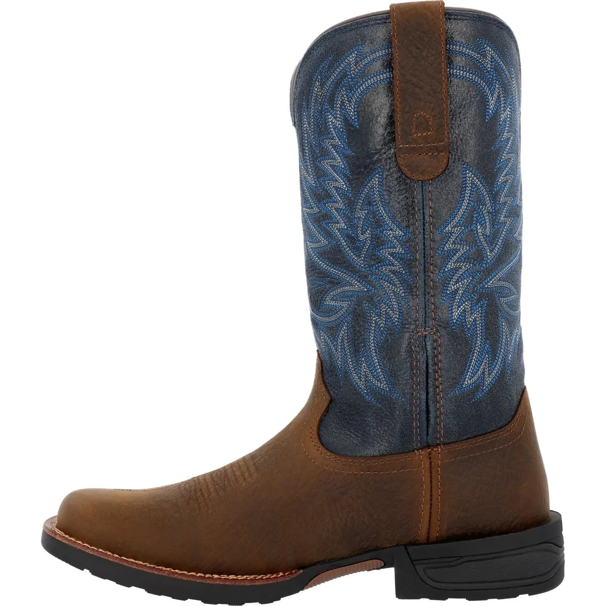 Rocky Bronco Men's 12” Waterproof Western Boots Rkw0453 In Blue