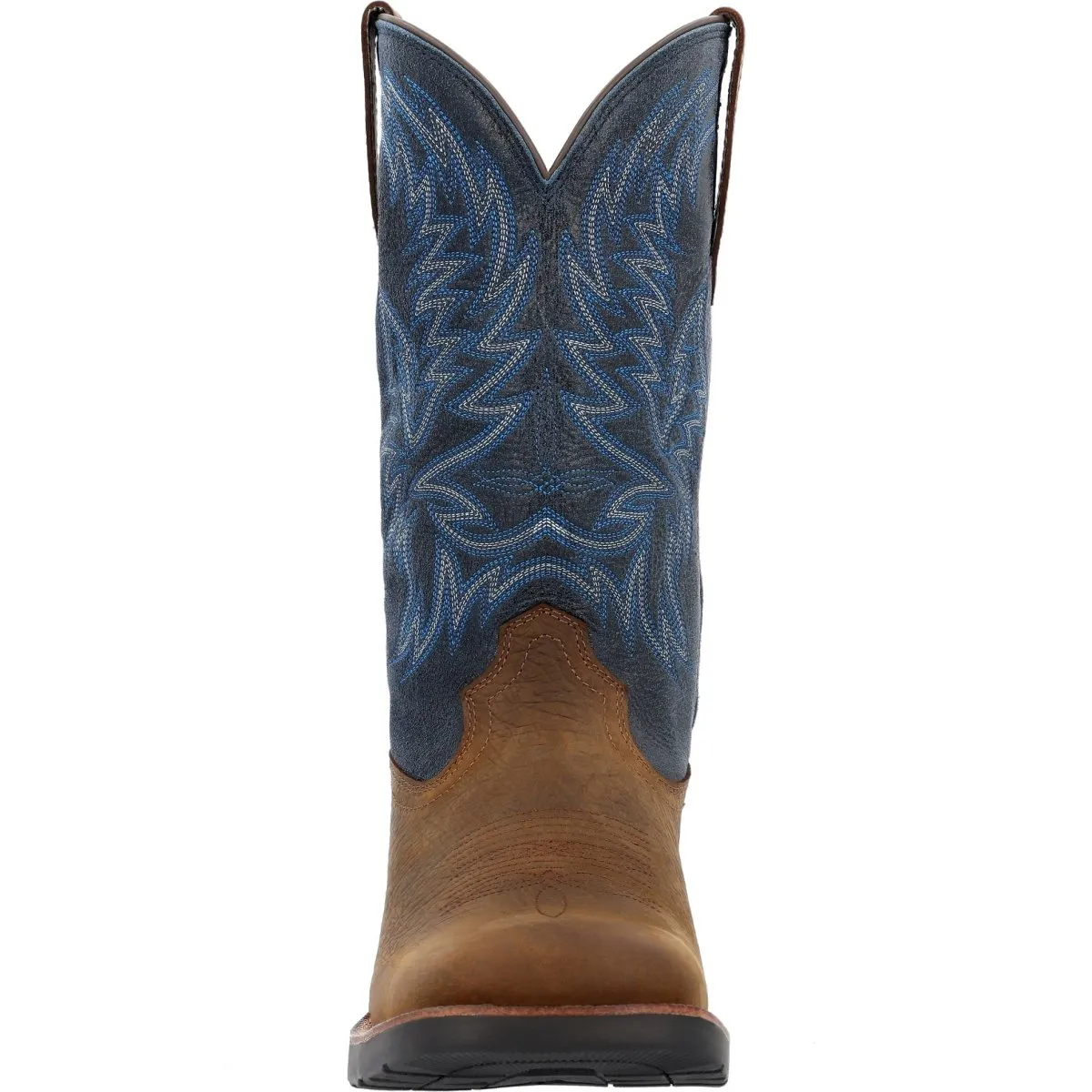 Rocky Bronco Men's 12” Waterproof Western Boots Rkw0453 In Blue