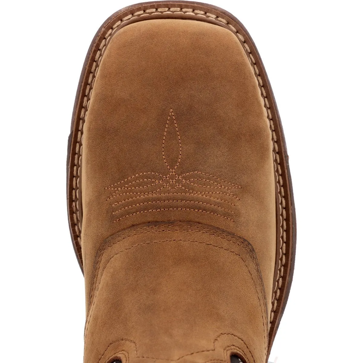 Rocky Original Ride Flx Men's Waterproof Composite Toe Western Boots Rkw0391 In Brown