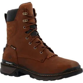 Rocky Rams Horn Men's Composite Toe Western Boots Rkw0407 In Brown