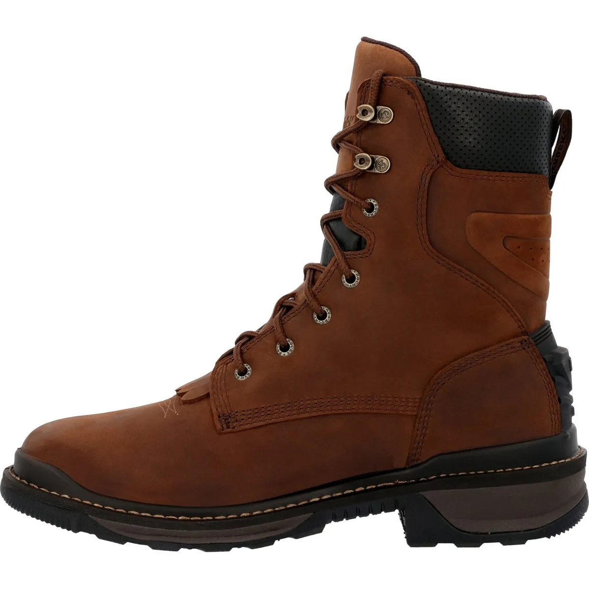 Rocky Rams Horn Men's Composite Toe Western Boots Rkw0407 In Brown