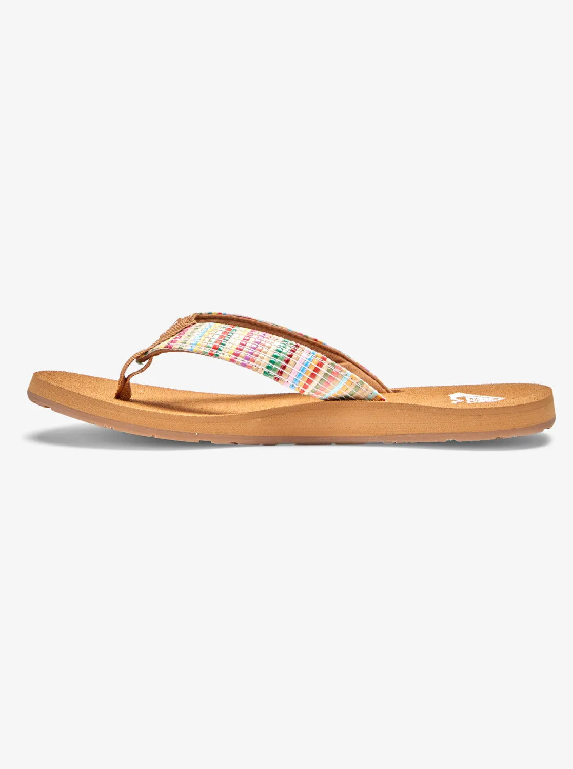 Roxy Porto Raffia Sandal-Multi