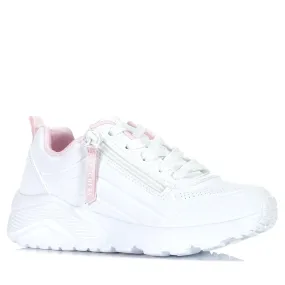 Skechers Kids' Uno Lite - Easy Zip 310387L White