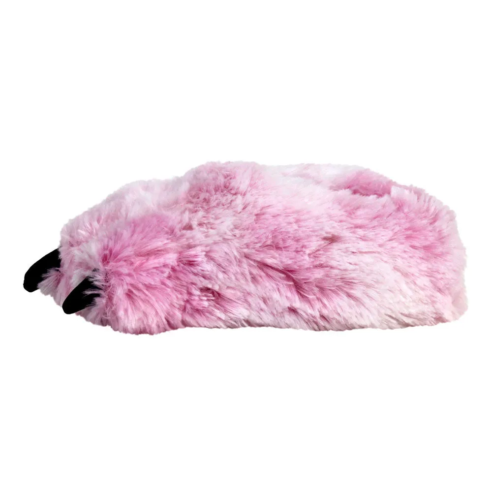 Toddler Slippers JulesRoche Soft Plush Pink Tiger Design