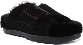 Ugg Australia Oustide Bucke In Black For Women
