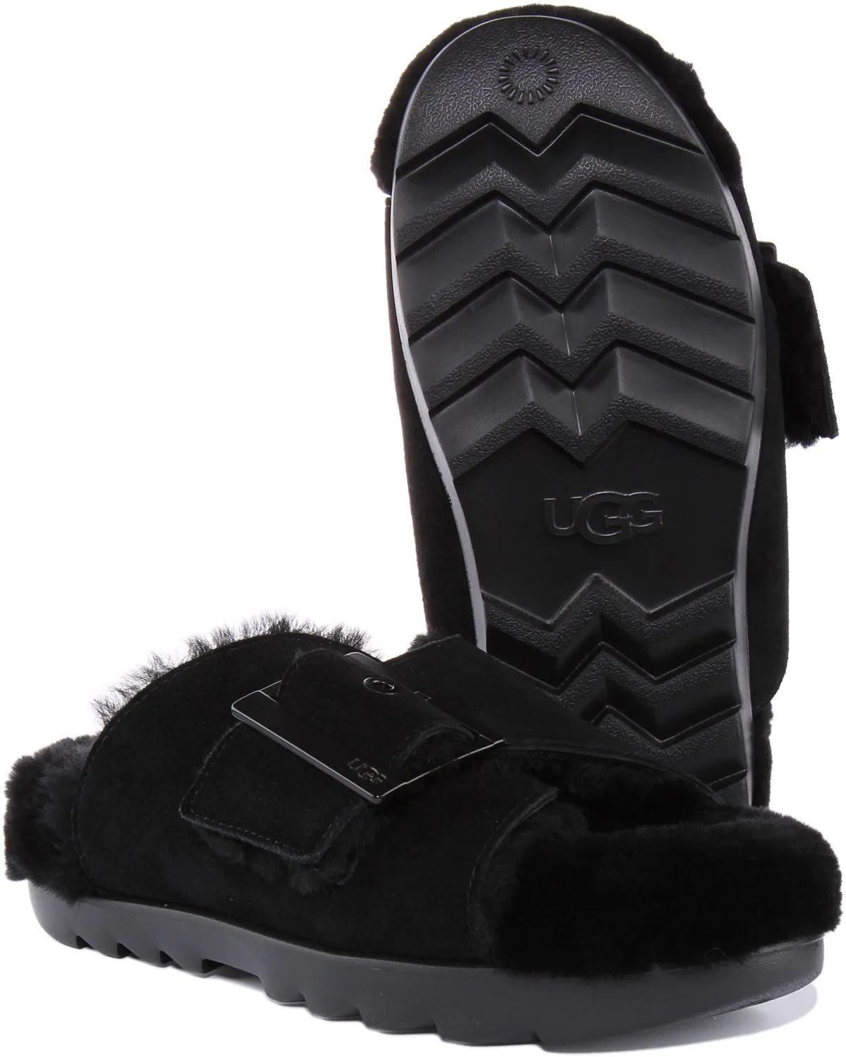 Ugg Australia Oustide Bucke In Black For Women