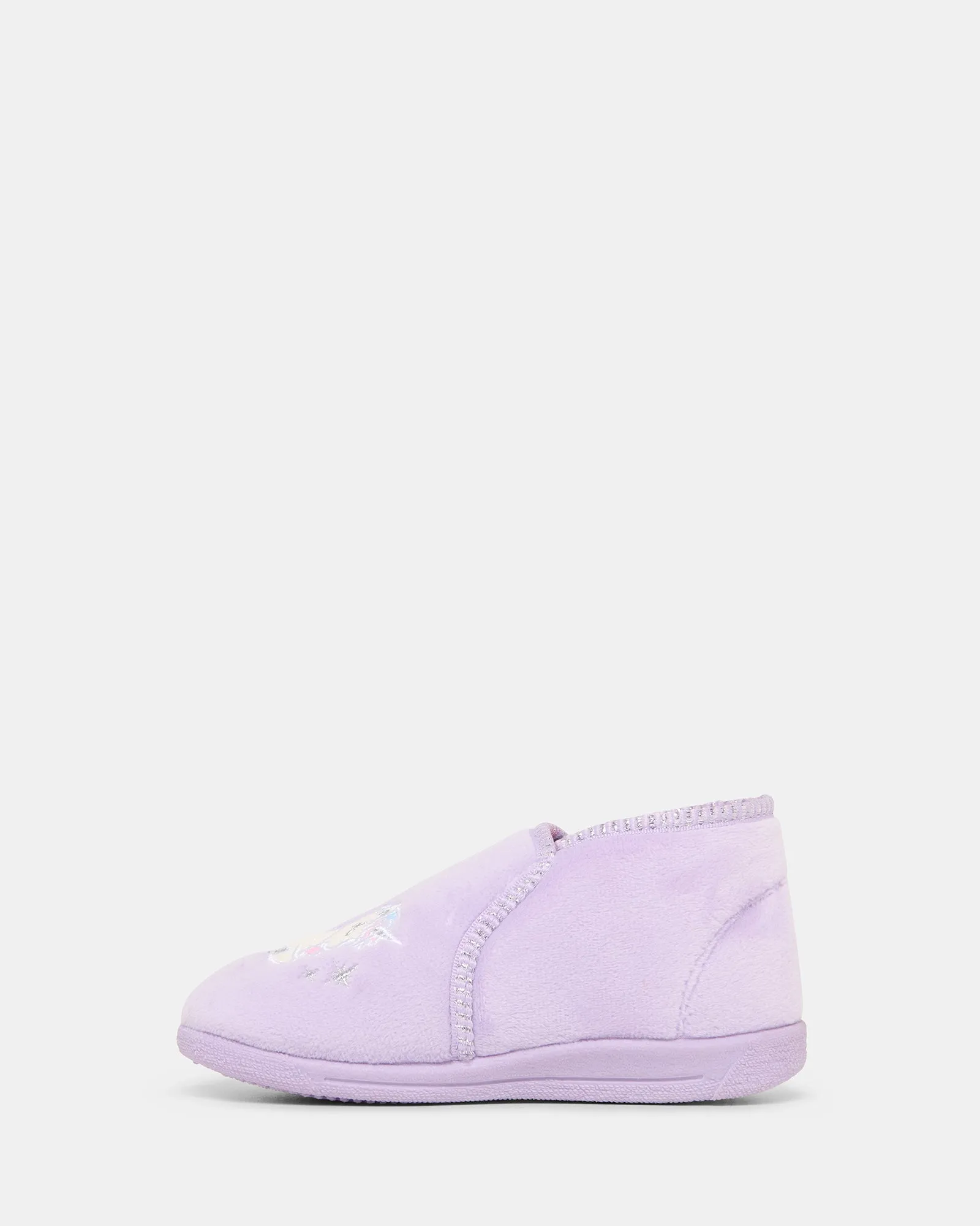 Unicorn Sparkle Slippers Lilac